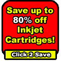 Save Up To 80% Off Ink and Free U.S. Shipping